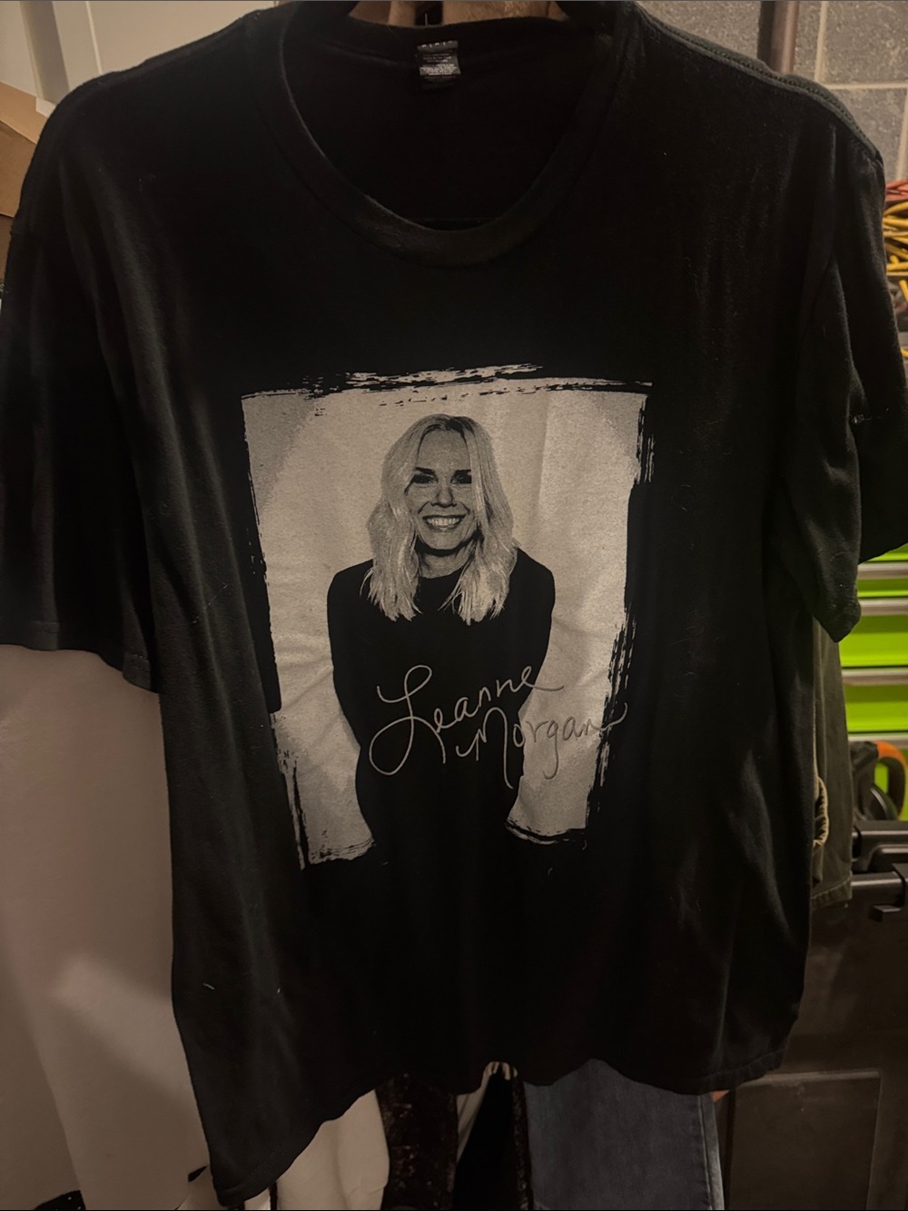 Leanne Morgan Graphic Tee - Black & White M